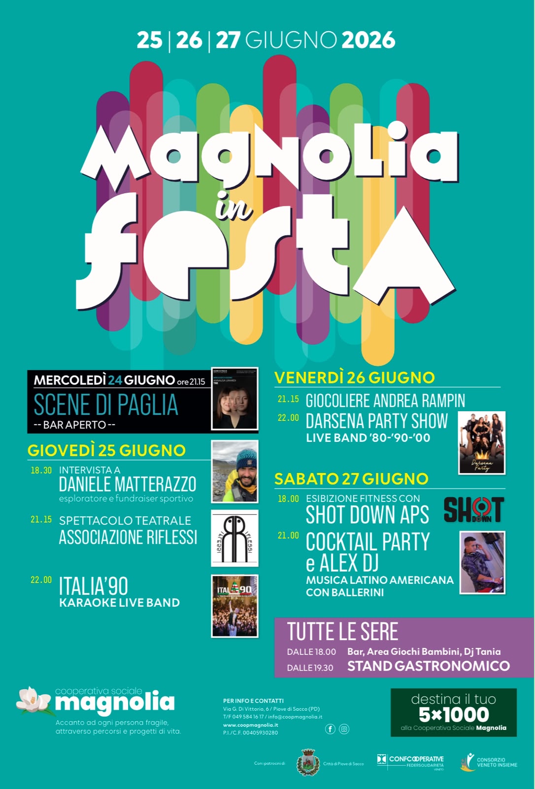 Magnolia in Festa 25-26-27 Giugno 2026